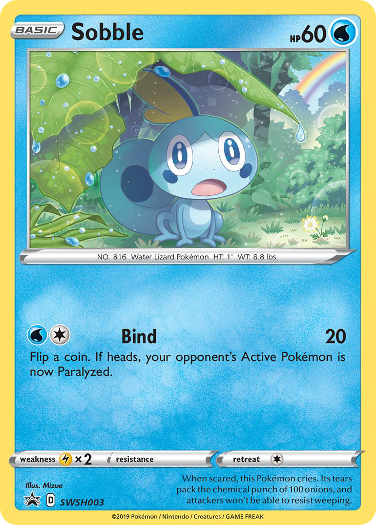 Sobble – SWSH Black Star Promos