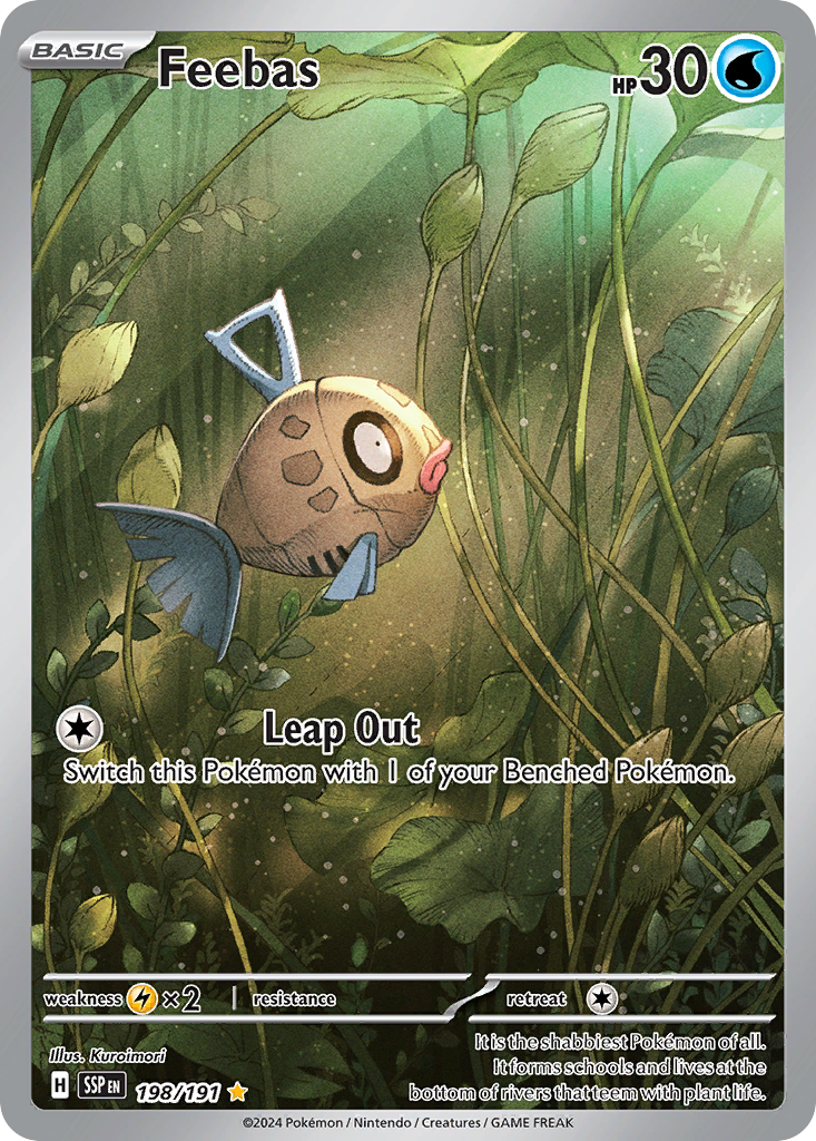 Feebas – Surging Sparks