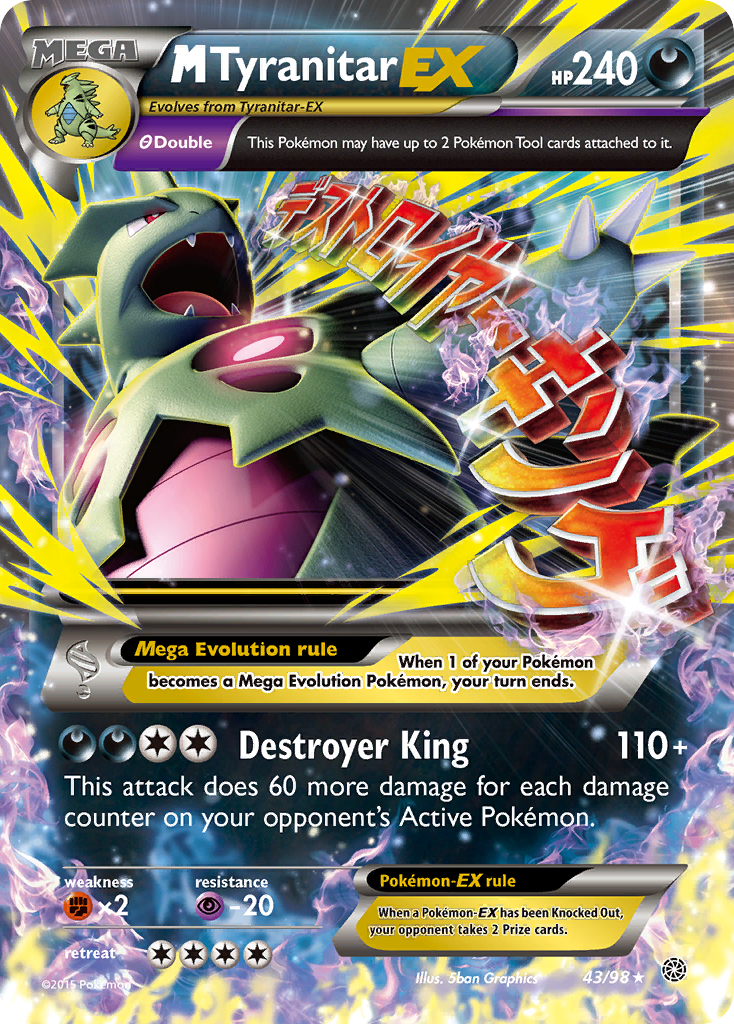M Tyranitar-EX – Ancient Origins
