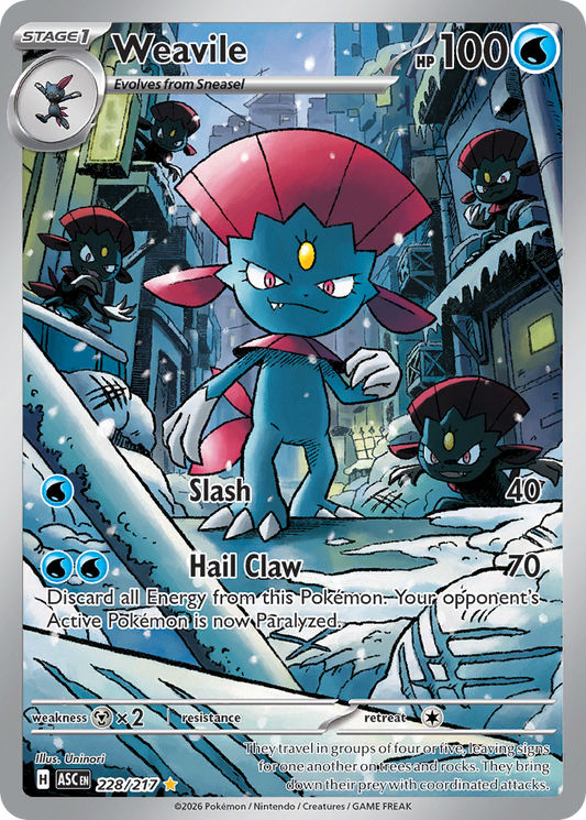 Weavile – Ascended Heroes