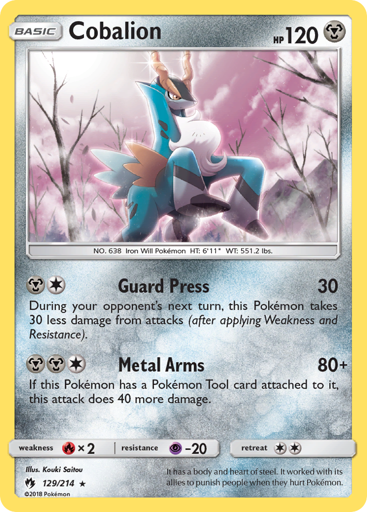 Cobalion – Lost Thunder