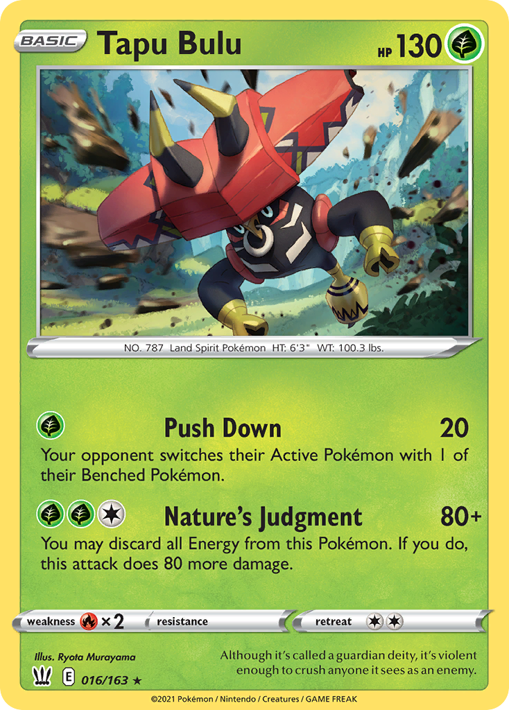 Tapu Bulu – Battle Styles