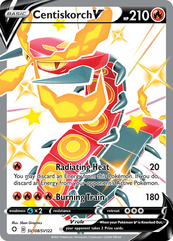 Centiskorch V – Shining Fates Shiny Vault