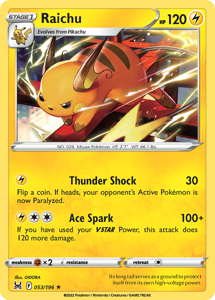 Raichu – Lost Origin