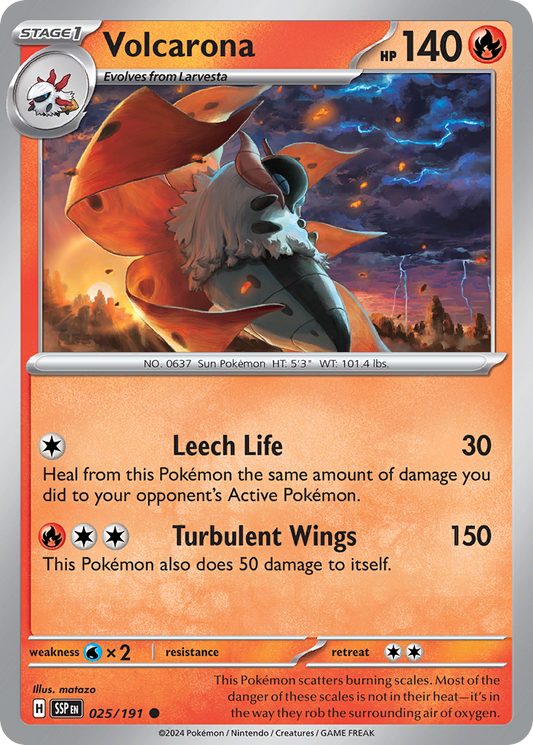 Volcarona – Surging Sparks