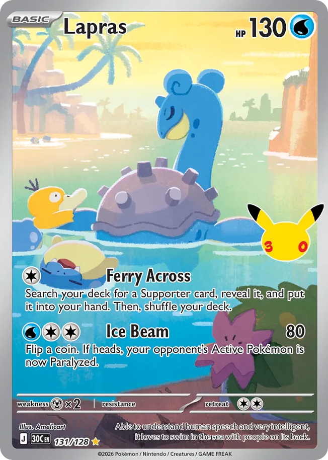 Lapras – 30th Celebration