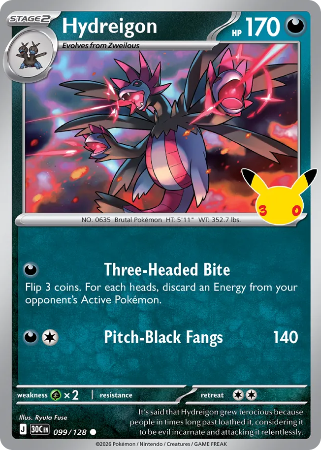Hydreigon – 30th Celebration