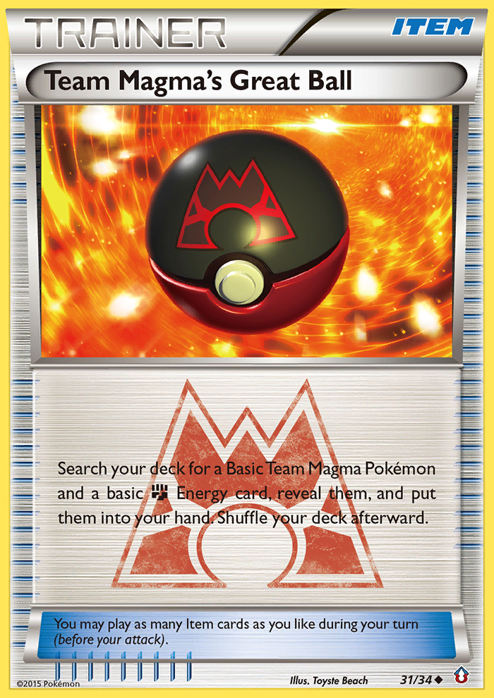 Team Magma's Great Ball – Double Crisis