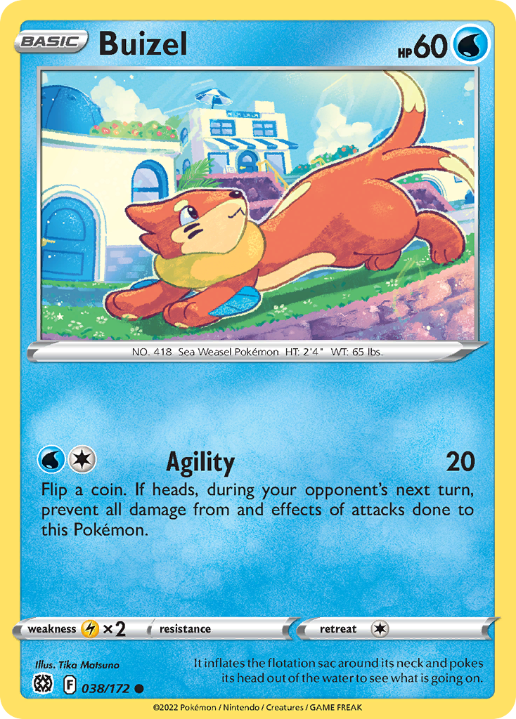 Buizel – Brilliant Stars