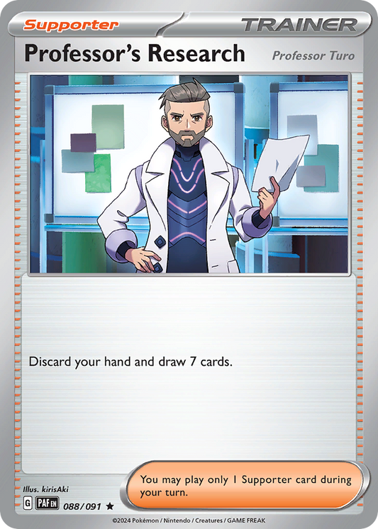 Professor's Research – Paldean Fates
