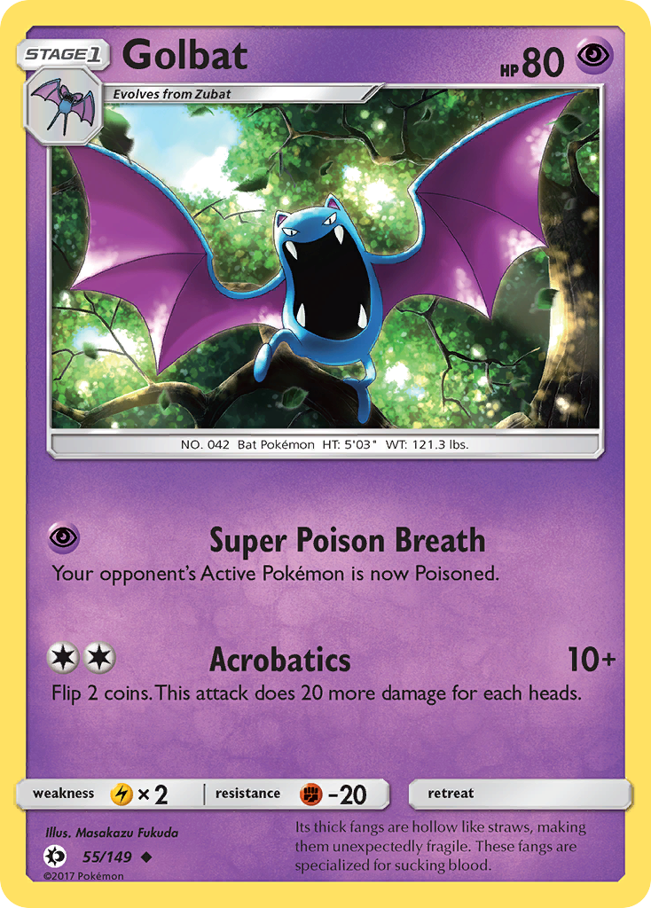 Golbat – Sun & Moon