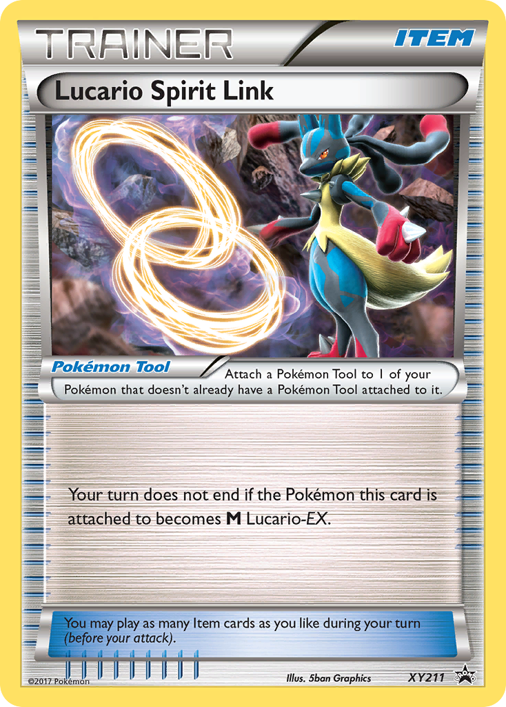 Lucario Spirit Link – XY Black Star Promos