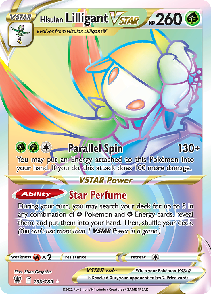 Hisuian Lilligant VSTAR – Astral Radiance
