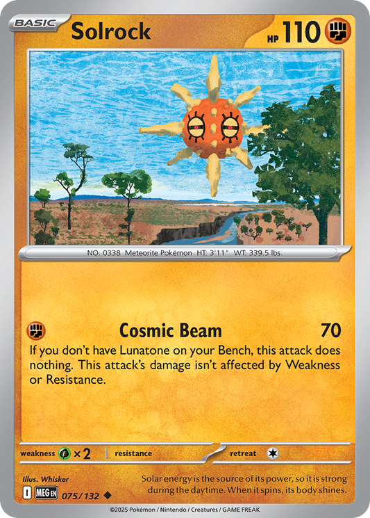 Solrock – Mega Evolution