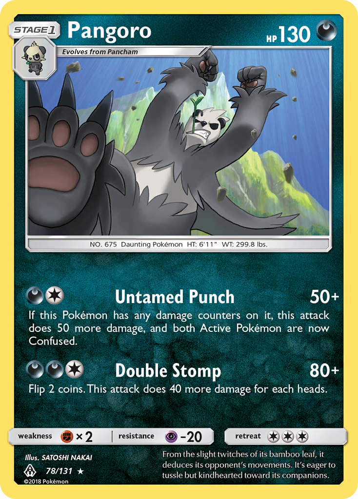 Pangoro – Forbidden Light