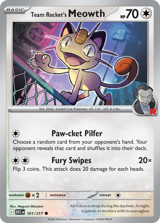Team Rocket's Meowth – Ascended Heroes
