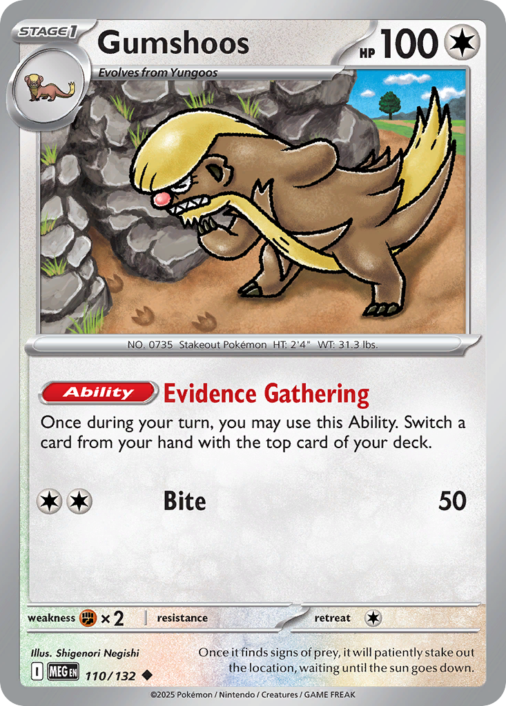 Gumshoos – Mega Evolution