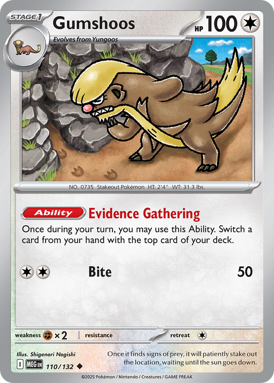 Gumshoos – Mega Evolution