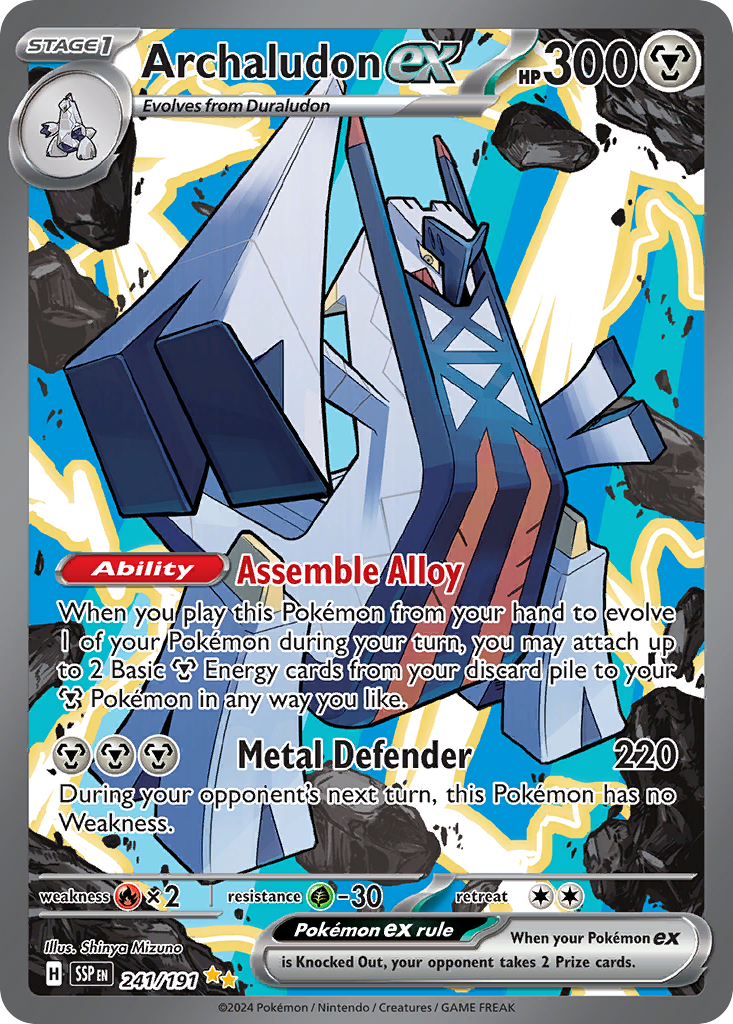 Archaludon ex – Surging Sparks