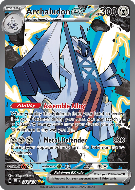 Archaludon ex – Surging Sparks
