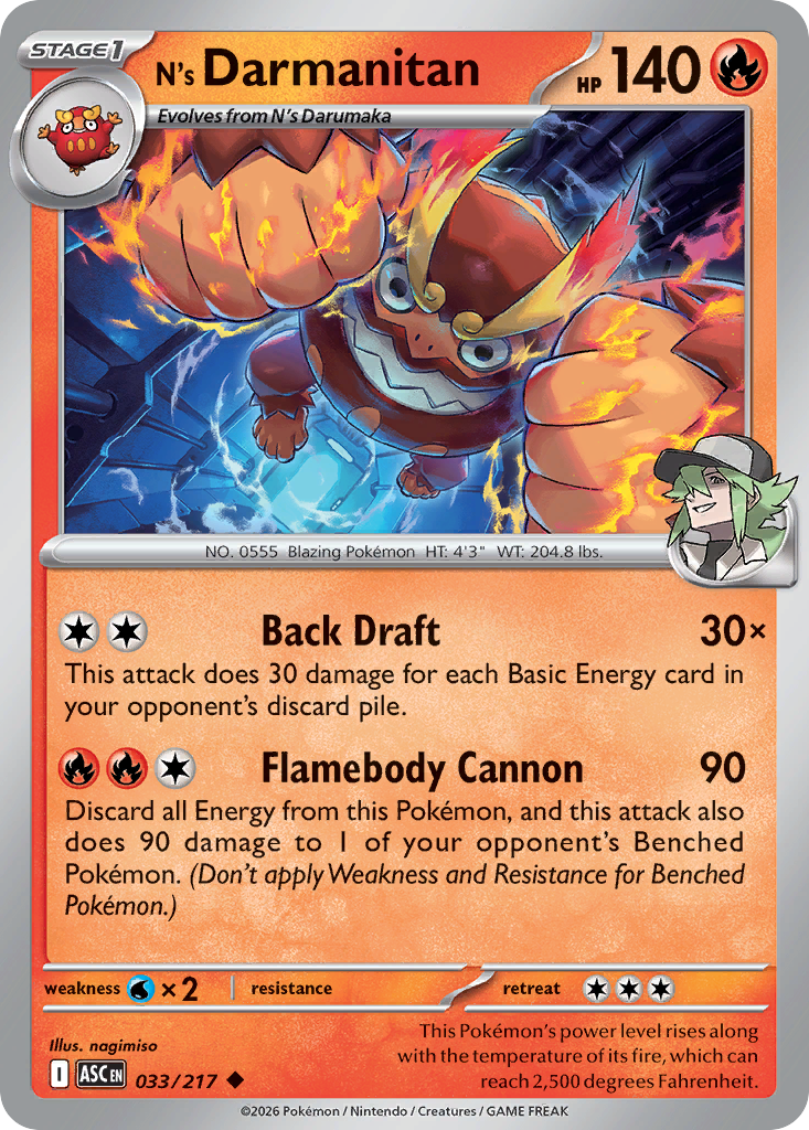 N's Darmanitan – Ascended Heroes