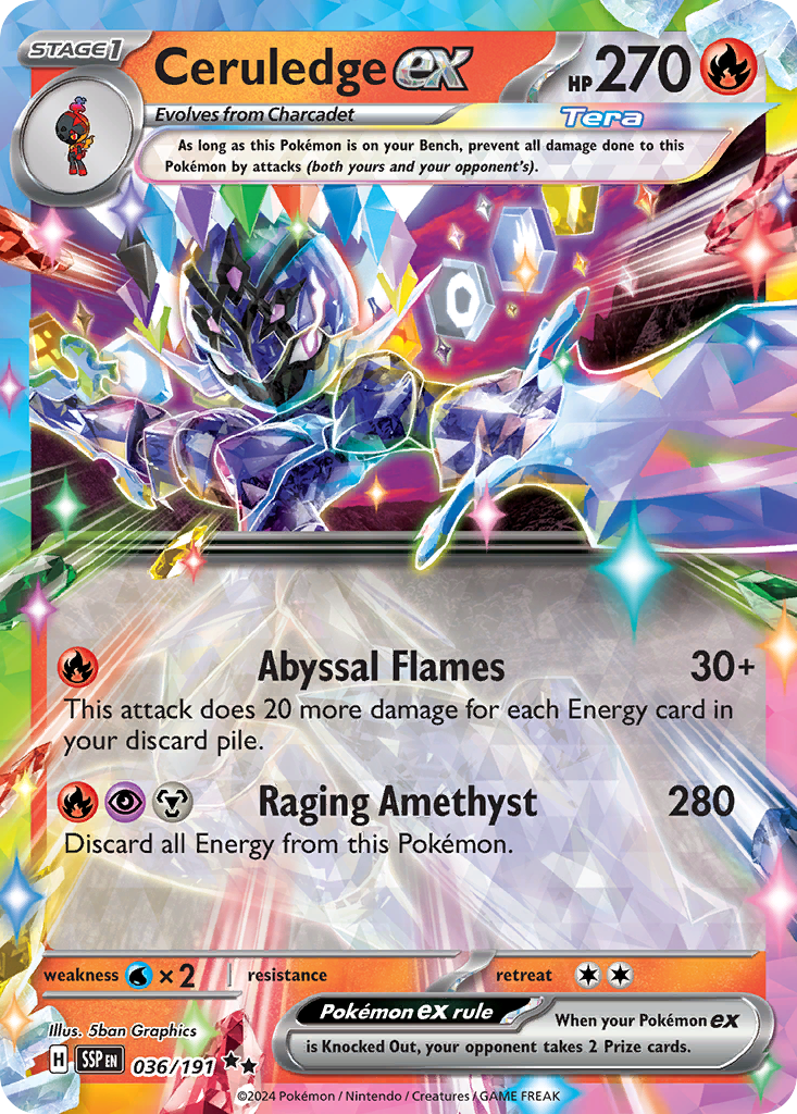 Ceruledge ex – Surging Sparks