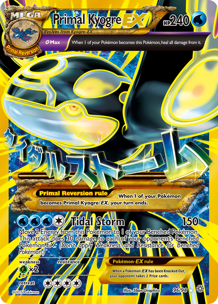Primal Kyogre-EX – Ancient Origins