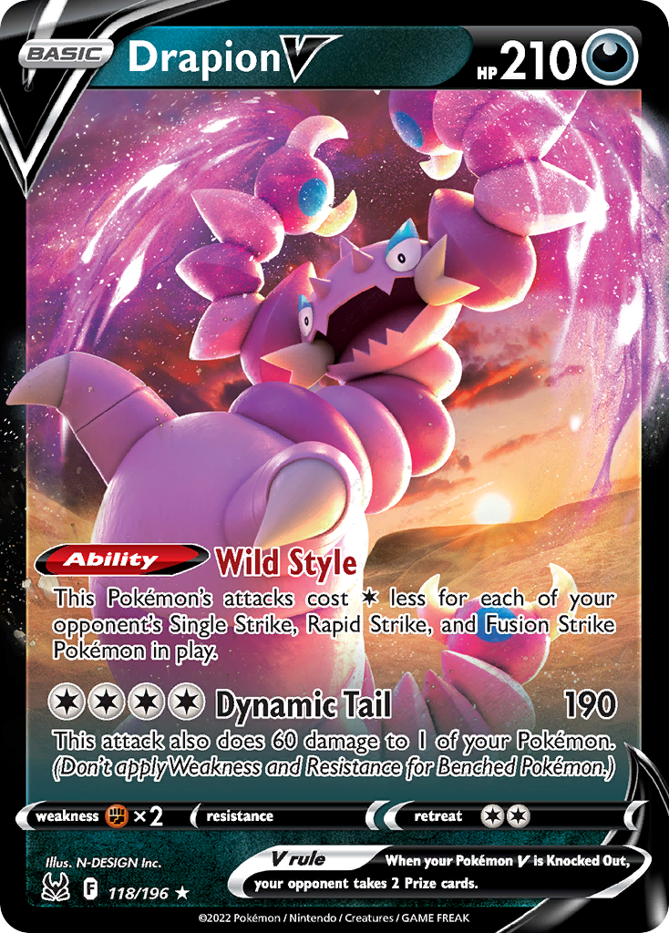 Drapion V – Lost Origin