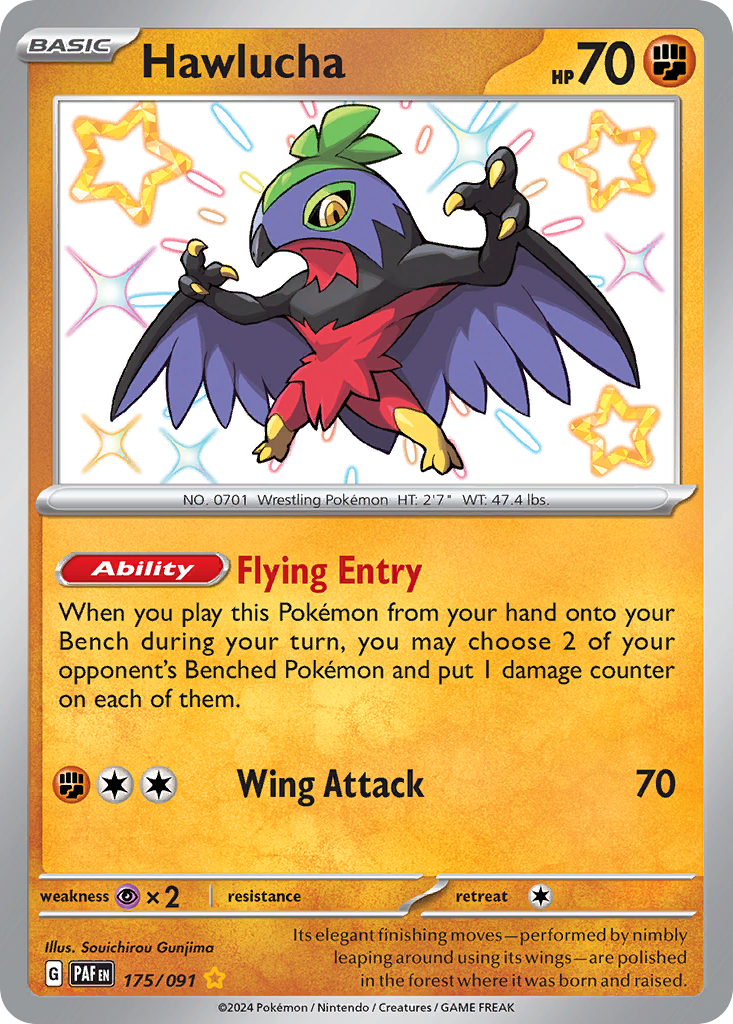 Hawlucha – Paldean Fates
