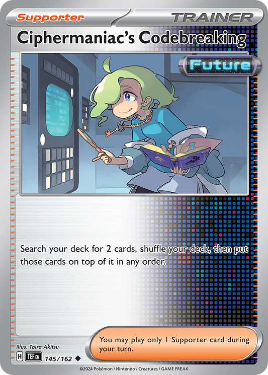 Ciphermaniac's Codebreaking – Temporal Forces