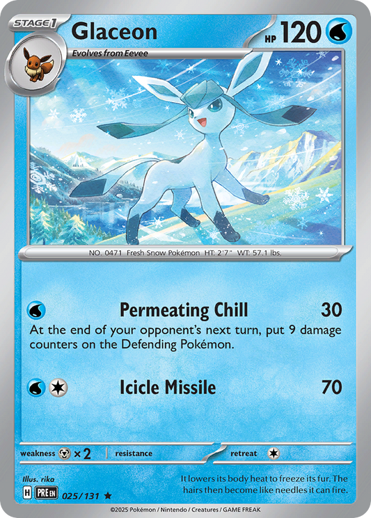 Glaceon – Prismatic Evolutions