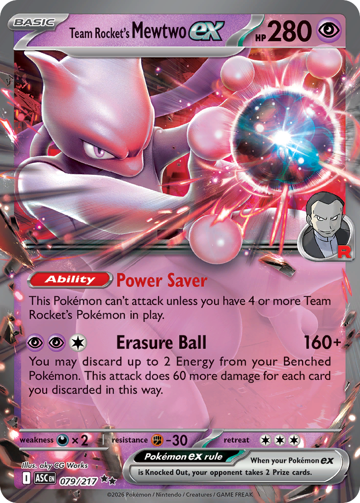 Team Rocket's Mewtwo ex – Ascended Heroes