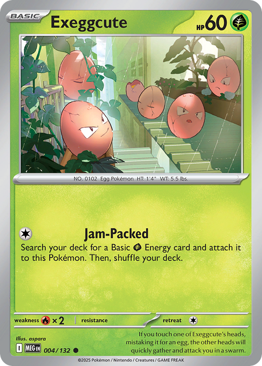 Exeggcute – Mega Evolution