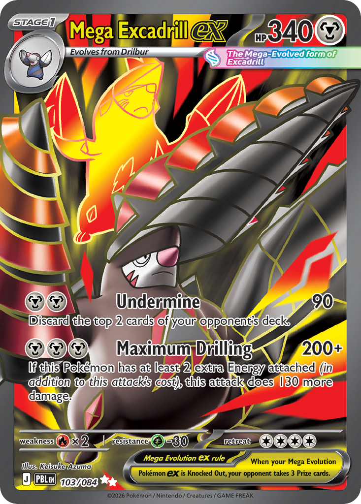 Mega Excadrill ex – Pitch Black