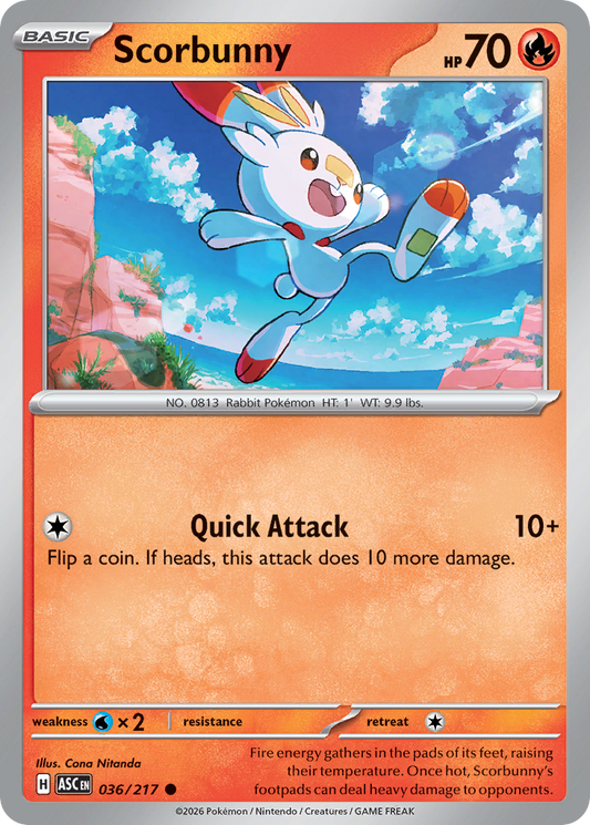 Scorbunny – Ascended Heroes