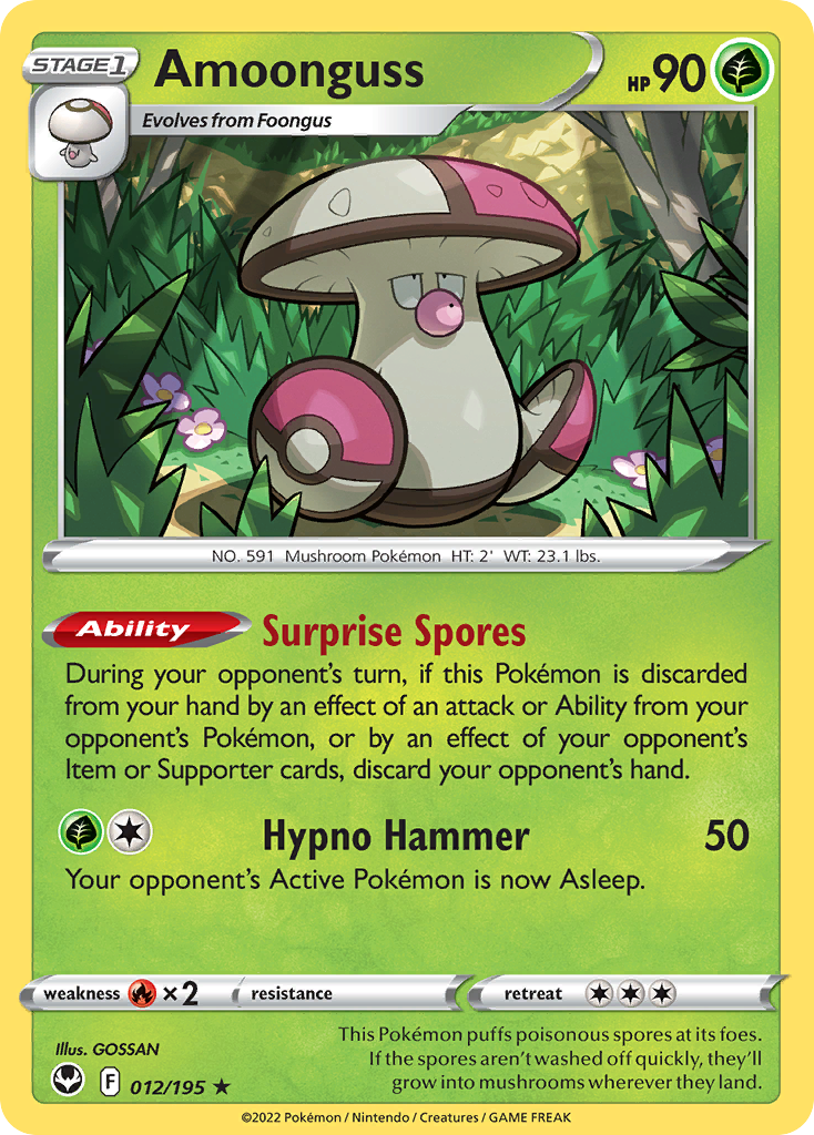Amoonguss – Silver Tempest