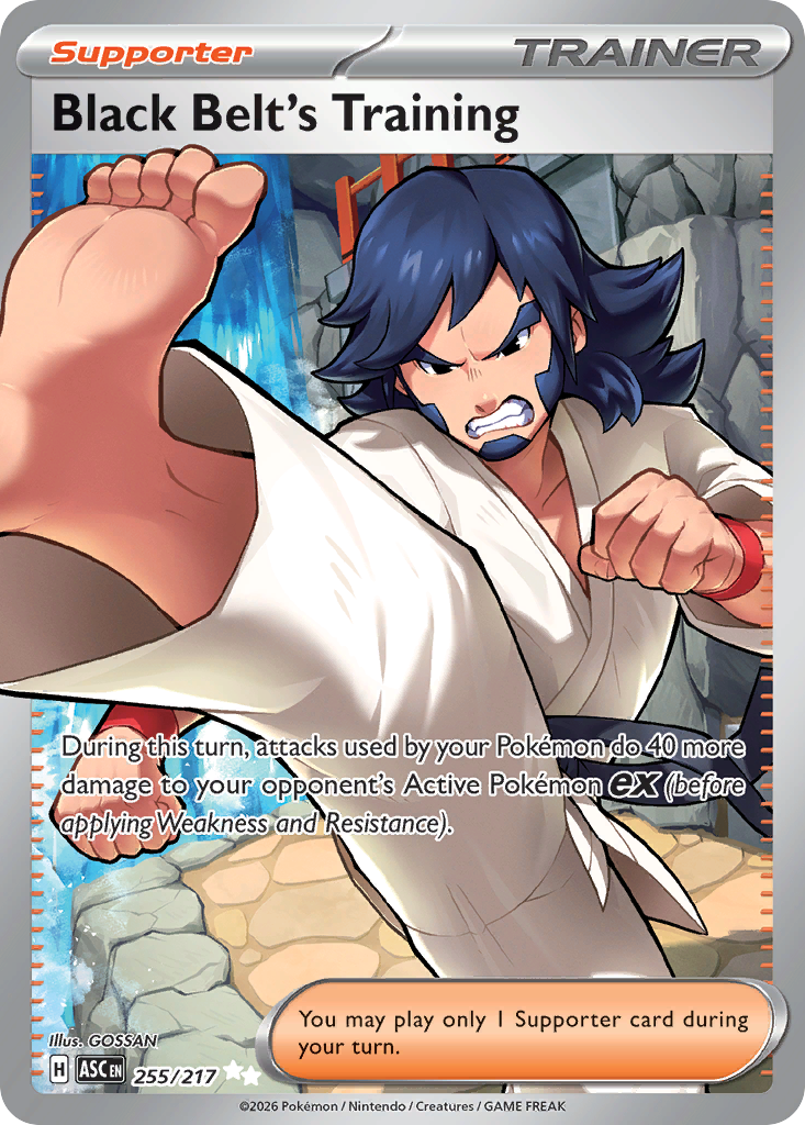 Black Belt's Training – Ascended Heroes