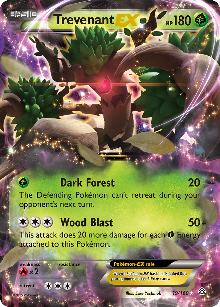 Trevenant-EX – Primal Clash