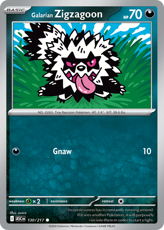 Galarian Zigzagoon – Ascended Heroes