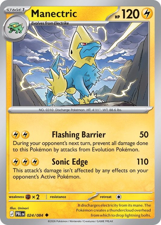 Manectric – Pitch Black