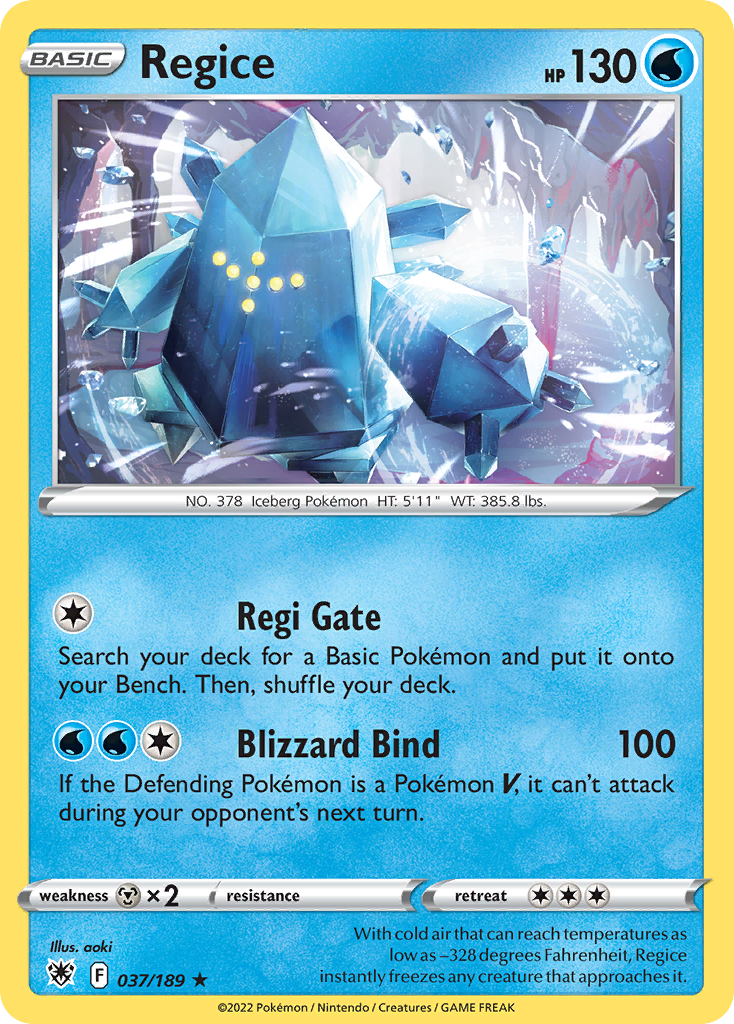 Regice – Astral Radiance