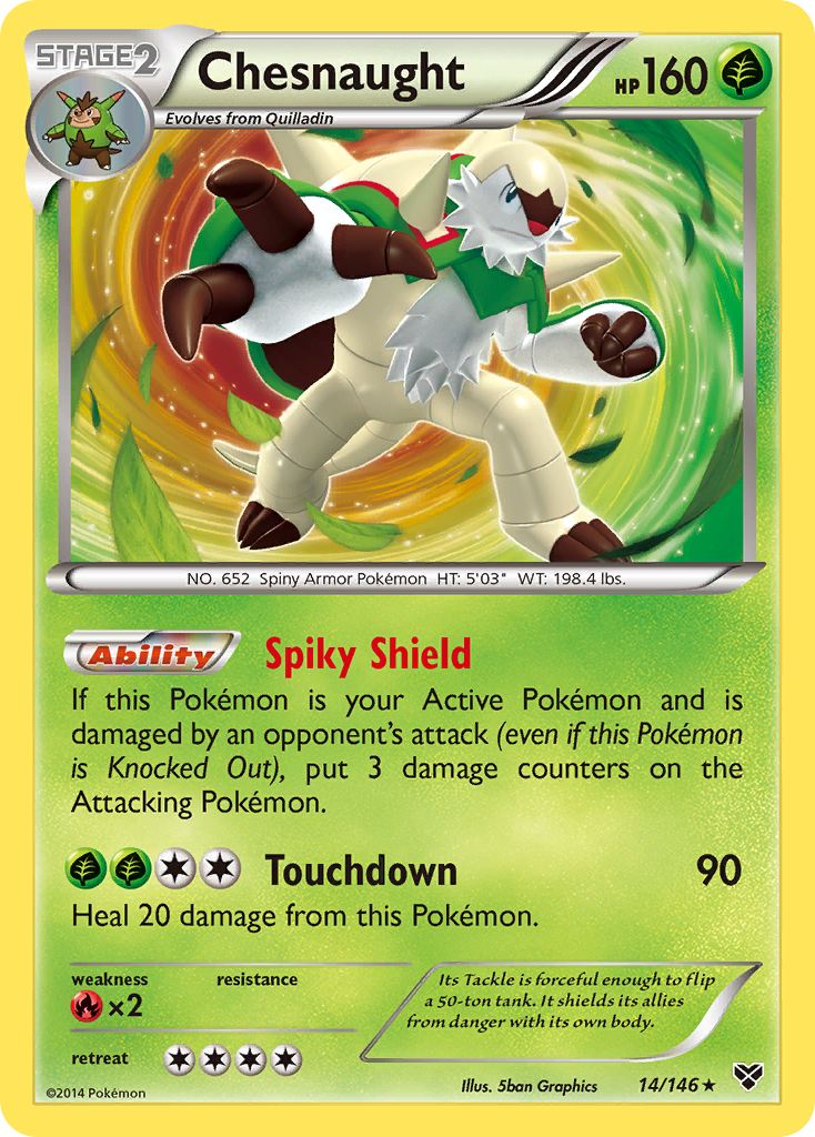 Chesnaught – XY