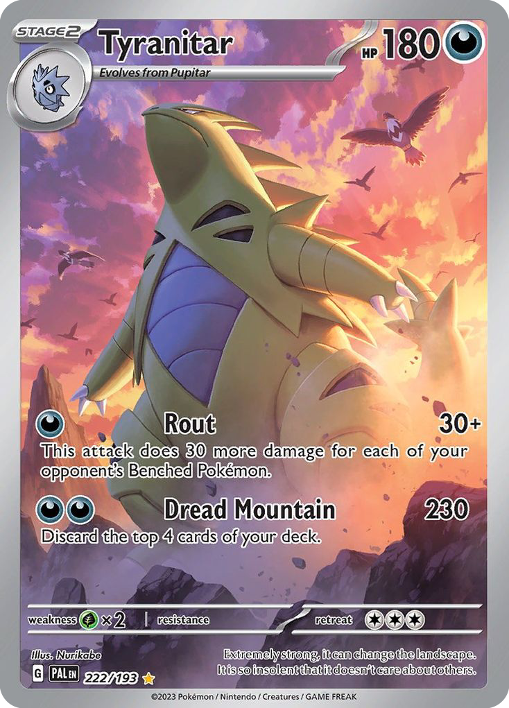 Tyranitar – Paldea Evolved