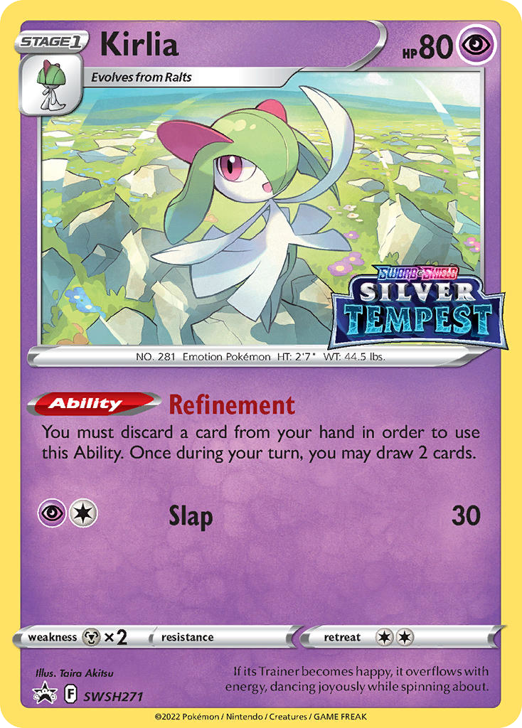 Kirlia – SWSH Black Star Promos