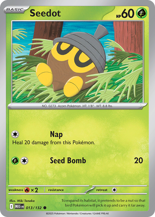 Seedot – Mega Evolution
