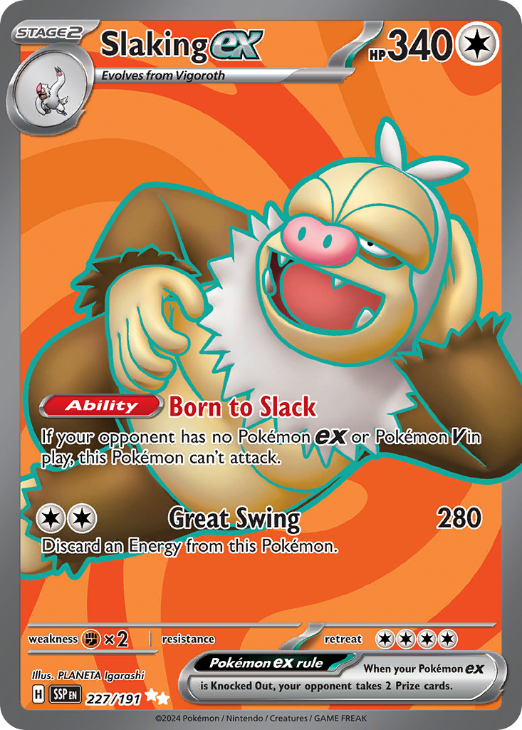 Slaking ex – Surging Sparks