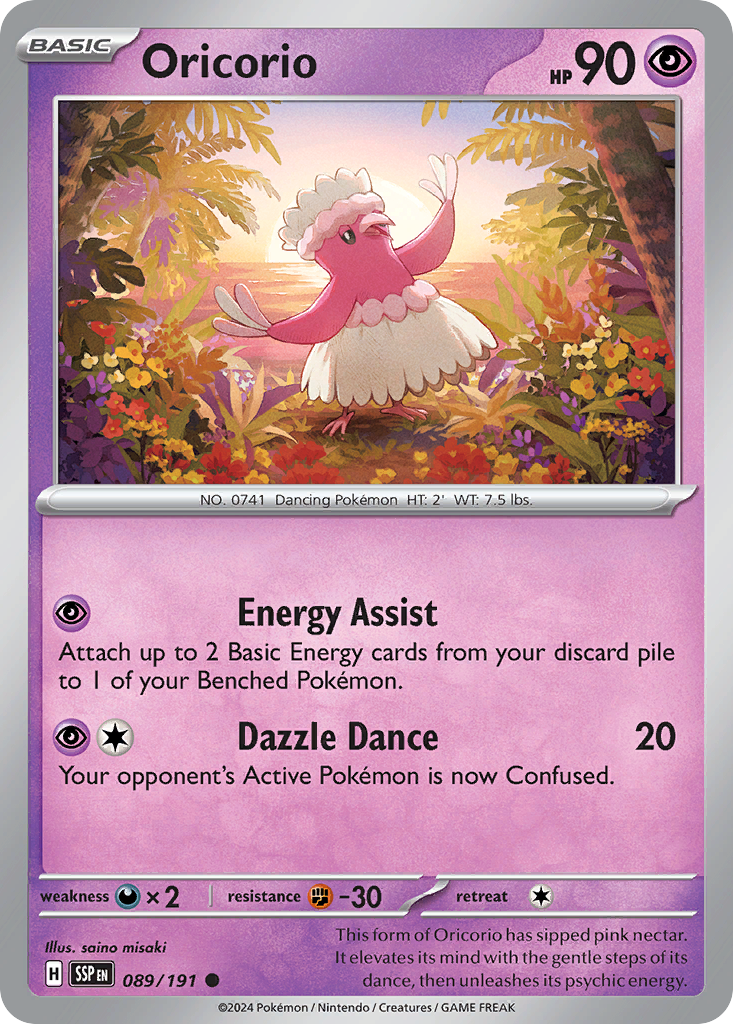 Oricorio – Surging Sparks