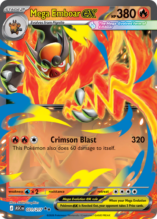 Mega Emboar ex – Ascended Heroes