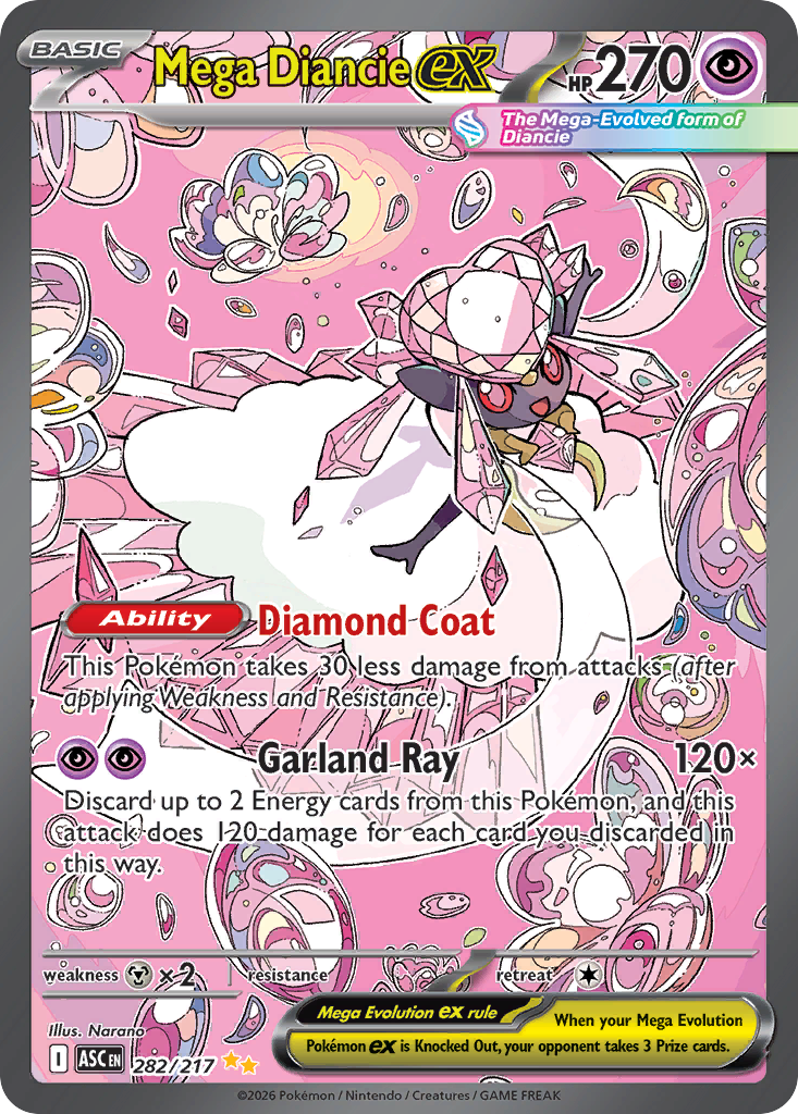 Mega Diancie ex – Ascended Heroes