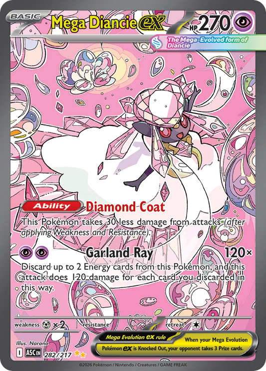 Mega Diancie ex – Ascended Heroes